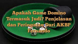 Apakah Aplikasi Domino Judi